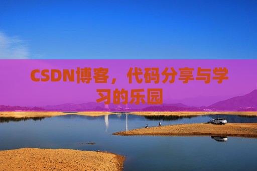 CSDN博客，代码分享与学习的乐园